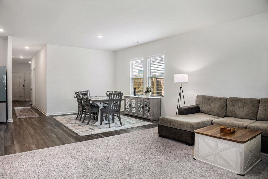 Furnished interior view inside a new home in , Summerville (Image 12).