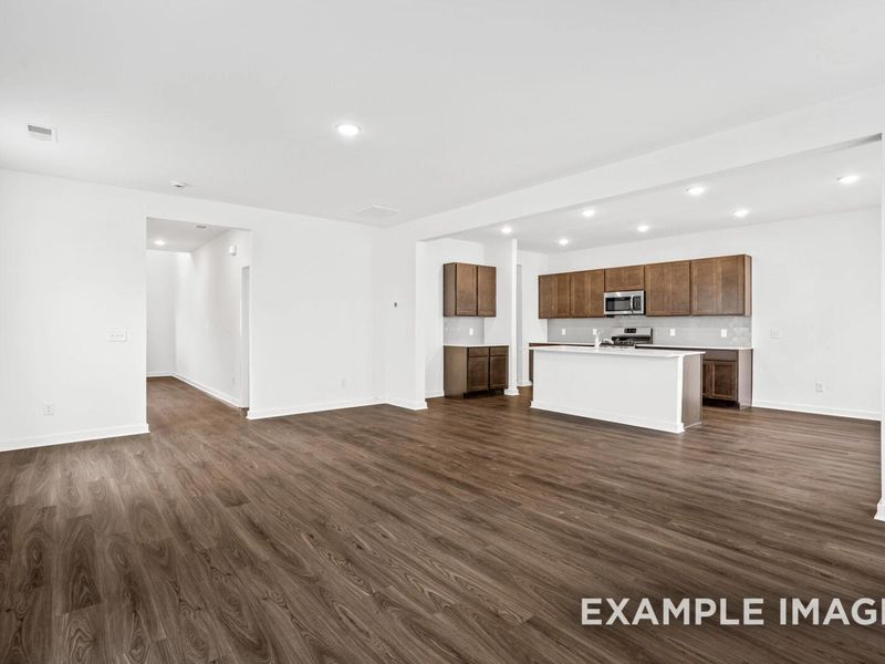 Representative unfurnished interior of a home built from the The Grayson A by Davidson Homes LLC in Sage Farms, White House (Image 23).