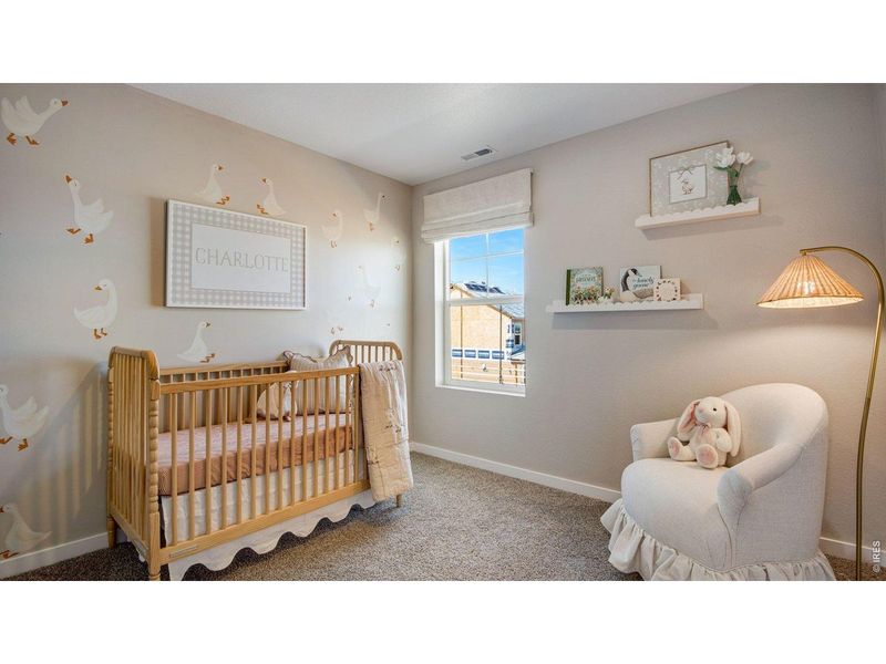 Furnished interior view inside a new home in Prairie Song, Windsor (Image 29).