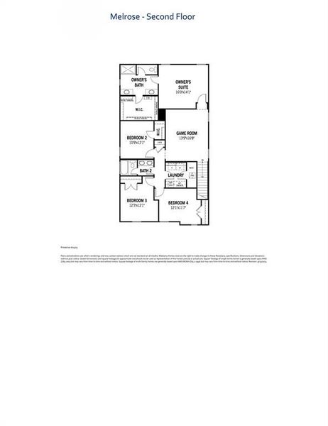 Melrose - Second Floor