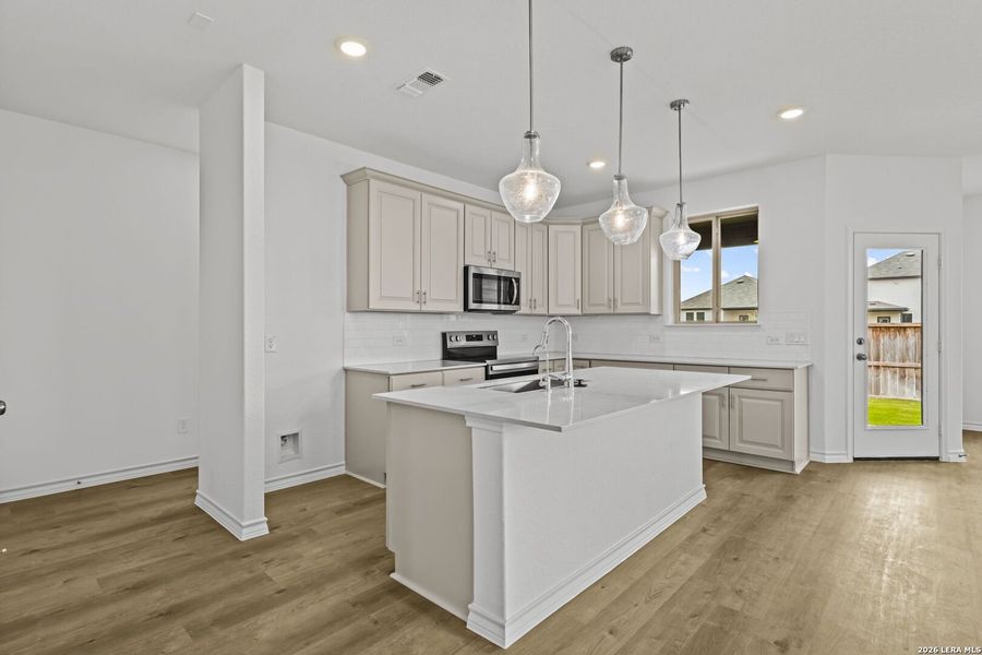 Furnished interior view inside a new home in Dove Song, Marion (Image 7).
