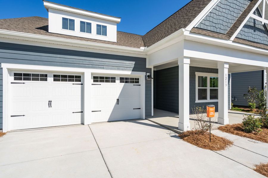 Exterior details and patio area of a home in Parc Northwest, Elon (Image 3). Exterior details and patio area of a home in Parc Northwest, Elon (Image 3).