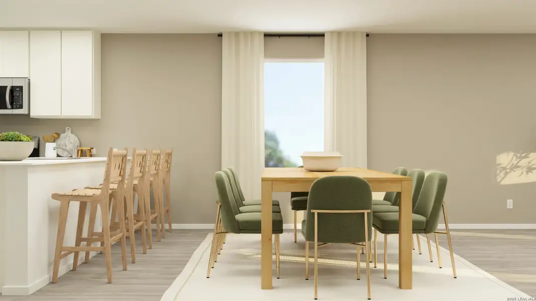 Furnished interior view inside a new home in Ridge View Estates, Seguin (Image 17).