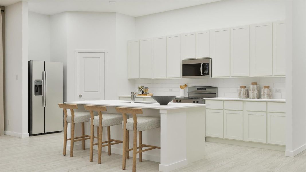 Furnished interior view inside a new home in Cotton Brook, Hutto (Image 26).