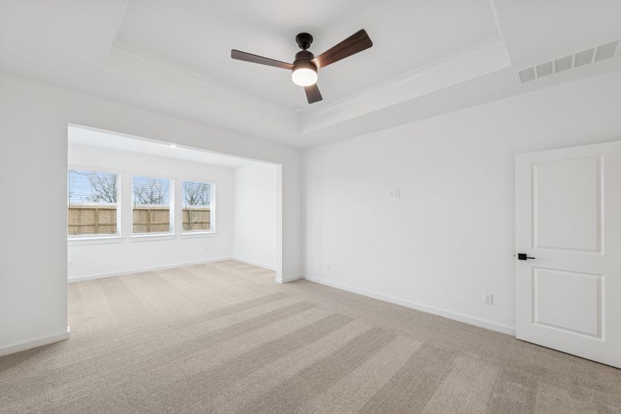 Private primary suite