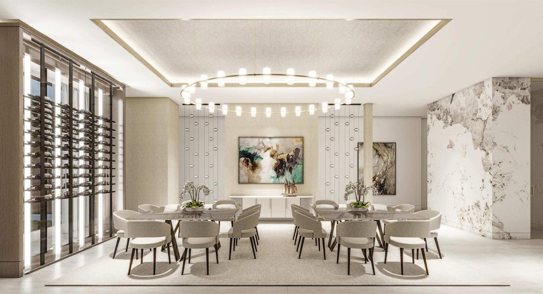 Furnished interior view inside a new home in , Palm Beach Gardens (Image 6). Furnished interior view inside a new home in , Palm Beach Gardens (Image 6).