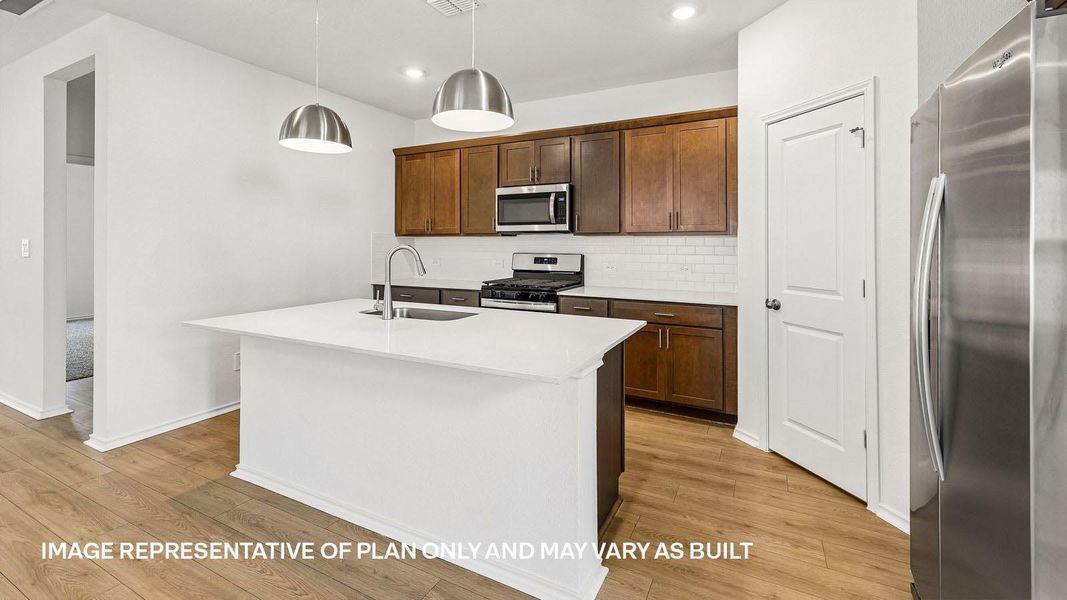 Furnished interior view inside a new home in Briarwood, Elgin (Image 3).