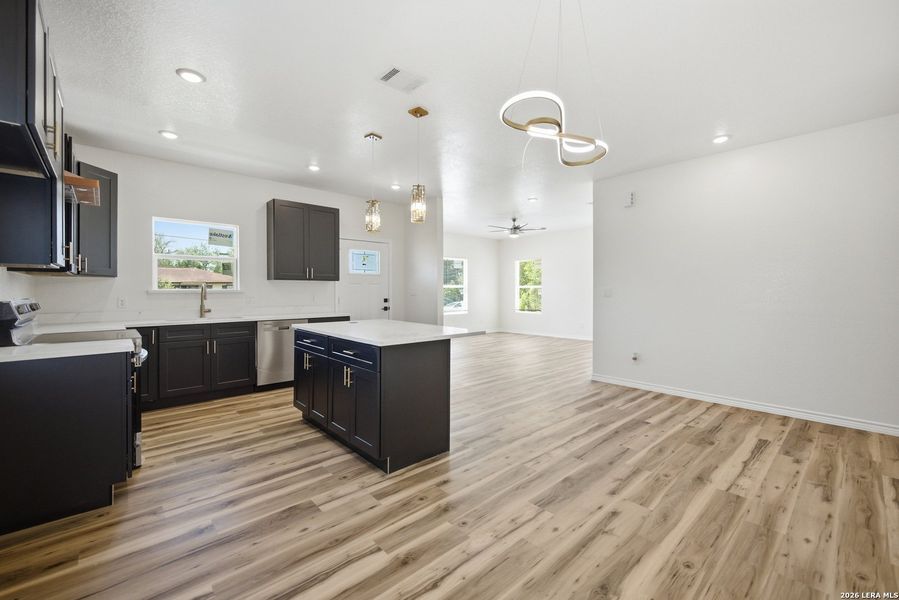 Furnished interior view inside a new home in , San Antonio (Image 11).