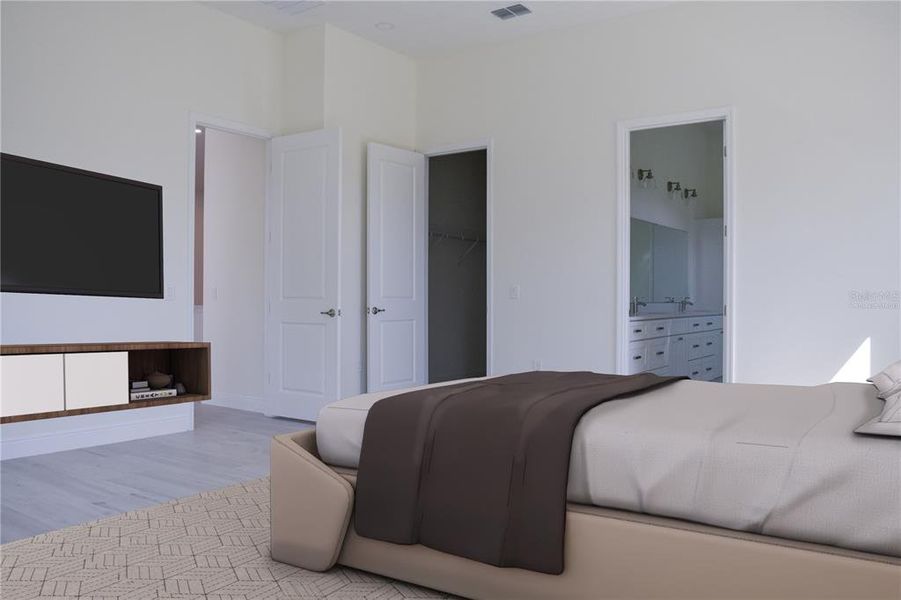 Furnished interior view inside a new home in , Lake Alfred (Image 16).