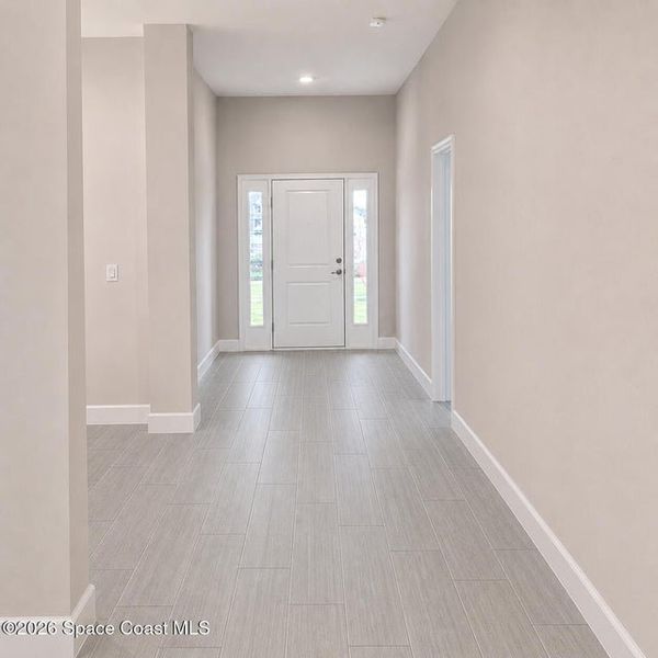 Spacious, unfurnished interior of a new home in St. John's Preserve, Palm Bay (Image 11).