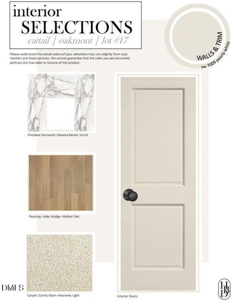 interior selections