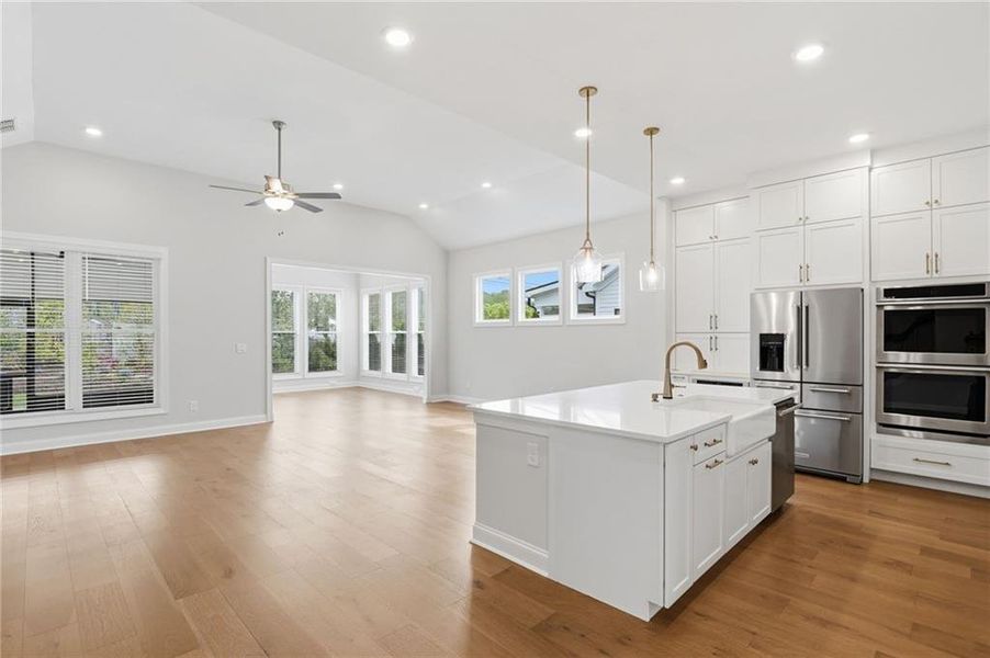Furnished interior view inside a new home in , Canton (Image 14). Furnished interior view inside a new home in , Canton (Image 14).
