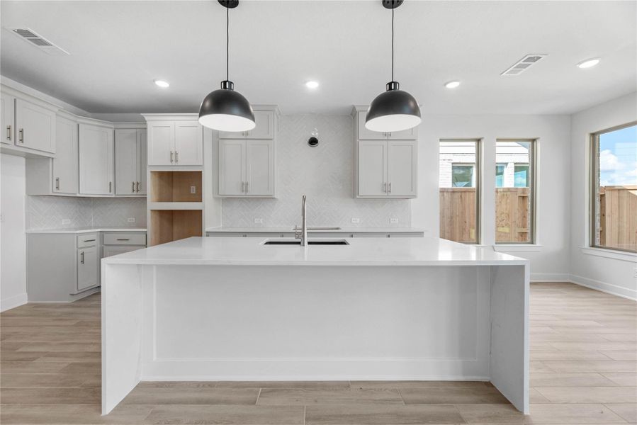 Furnished interior view inside a new home in Jordan Ranch – 60', Brookshire (Image 4). Furnished interior view inside a new home in Jordan Ranch – 60', Brookshire (Image 4).