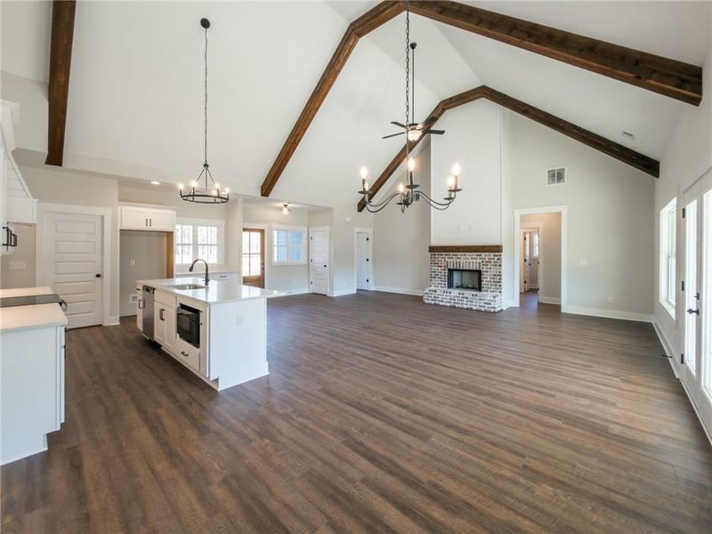 Spacious, unfurnished interior of a new home in , Social Circle (Image 17).