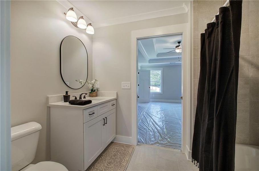 Furnished interior view inside a new home in , Euharlee (Image 4).