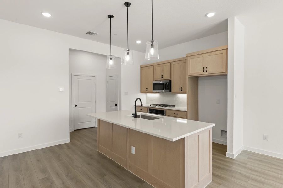 Kitchen featuring the Artisan Collection