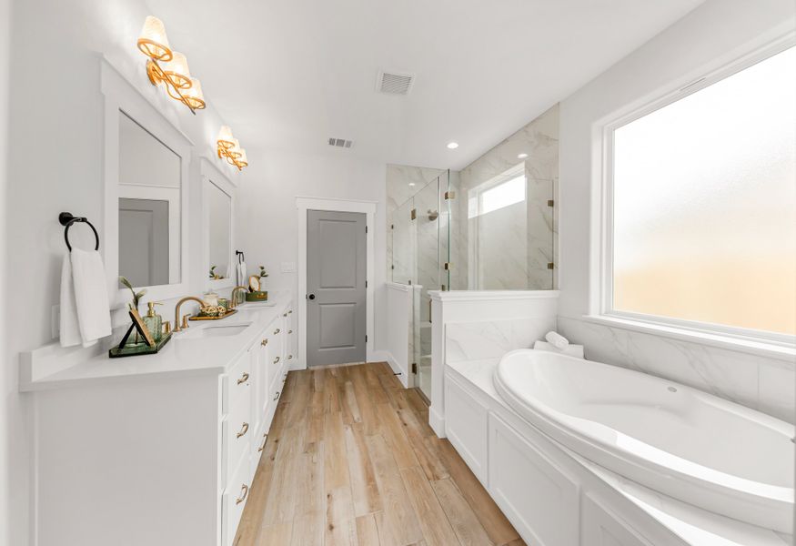 Representative furnished interior of a home built from the The Landry by Reece Homes in Oakmont, Bryan (Image 44).