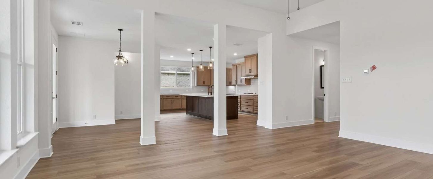 Representative unfurnished interior of a home built from the Parker by Ashton Woods in Megan's Landing, Castroville (Image 20). Representative unfurnished interior of a home built from the Parker by Ashton Woods in Megan's Landing, Castroville (Image 20).