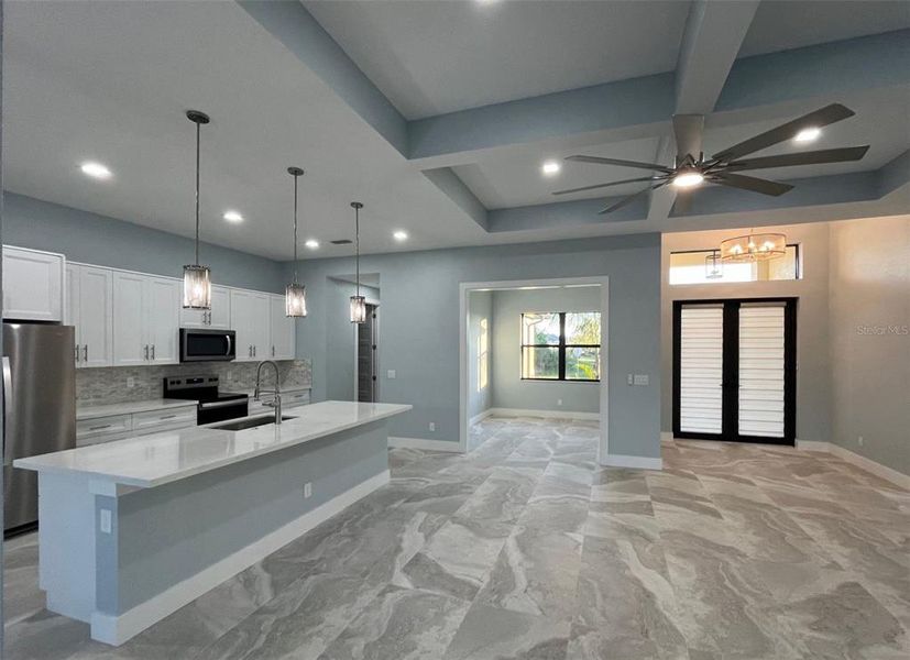 Furnished interior view inside a new home in , Port Charlotte (Image 7).