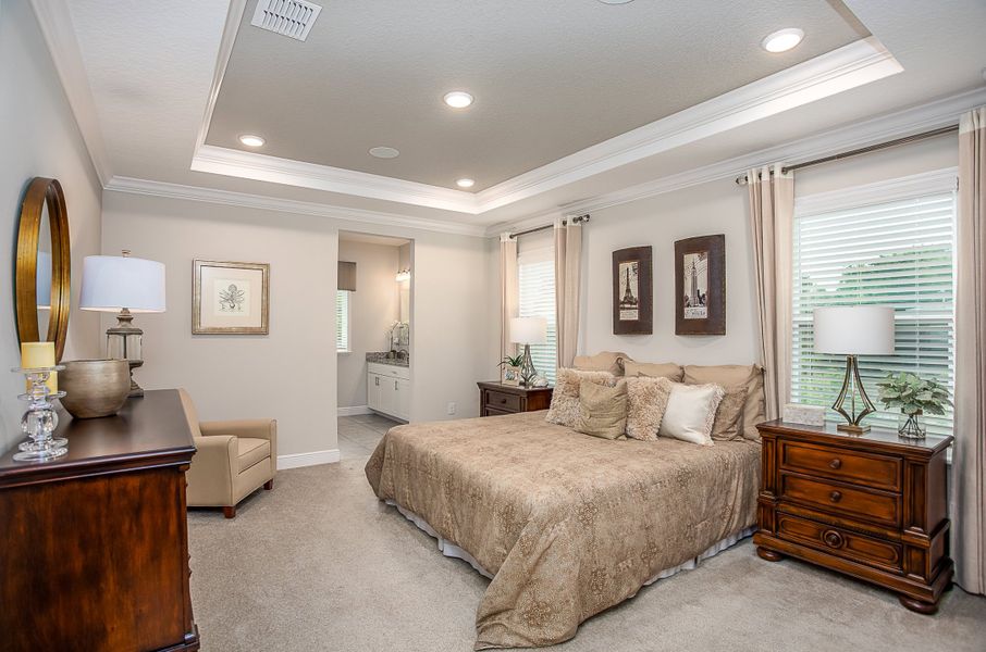 Representative furnished interior of a home built from the Wilmington by Maronda Homes in Spring Hill, Spring Hill (Image 19).