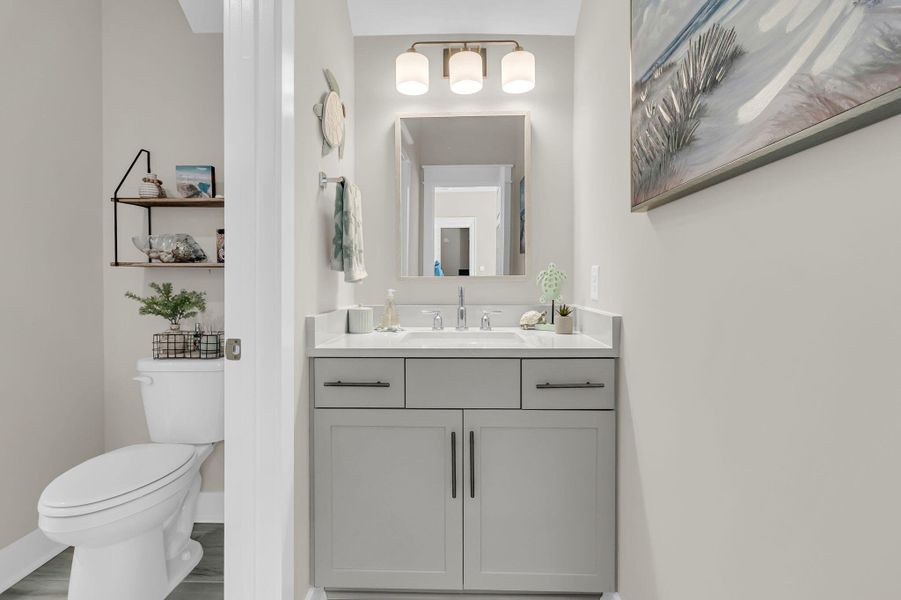 Furnished interior view inside a new home in Overlook at Copahee Sound, Awendaw (Image 36). Furnished interior view inside a new home in Overlook at Copahee Sound, Awendaw (Image 36).