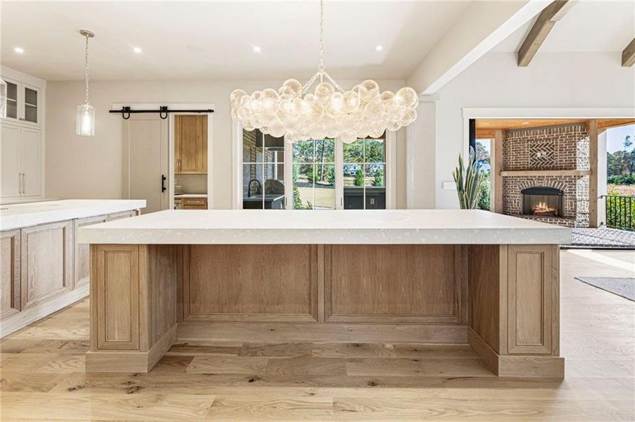 Furnished interior view inside a new home in , Alpharetta (Image 71).