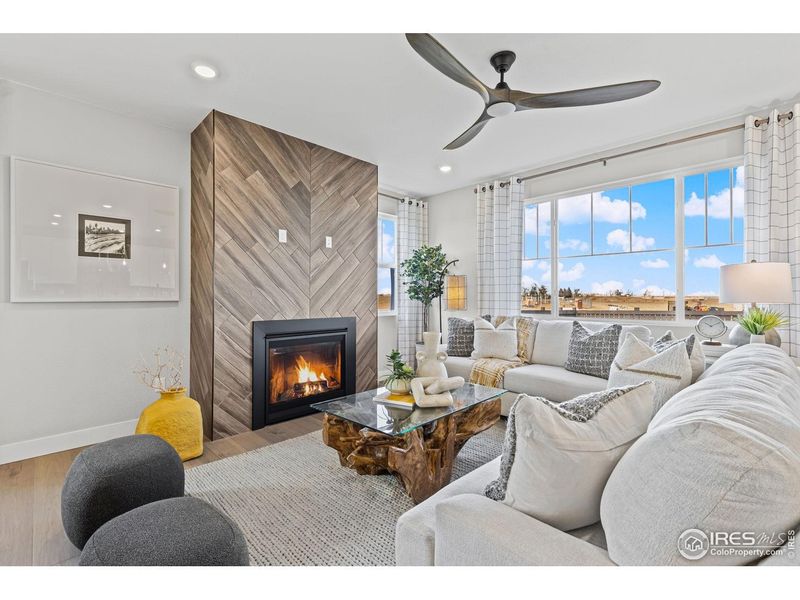 Furnished interior view inside a new home in Farmstead, Berthoud (Image 16).