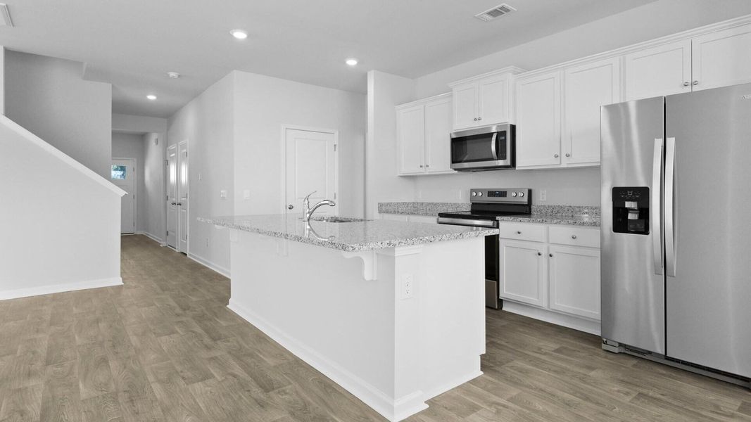 Furnished interior view inside a new home in Lakeview at Kitfield, Moncks Corner (Image 2).