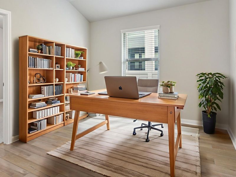 Furnished interior view inside a new home in Stetson Ridge, Marion (Image 11).