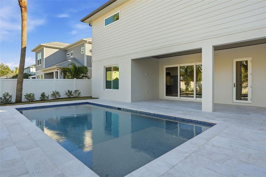 Exterior details and patio area of a home in , Tampa (Image 32).