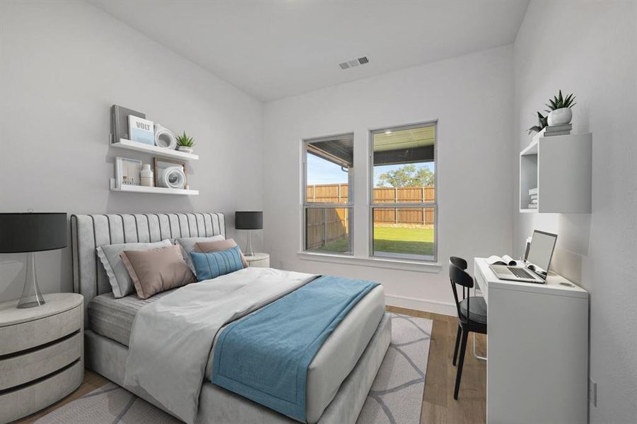 Furnished interior view inside a new home in Sterling Greene, Arlington (Image 31). Furnished interior view inside a new home in Sterling Greene, Arlington (Image 31).