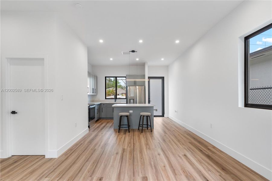 Furnished interior view inside a new home in , Miami (Image 4).