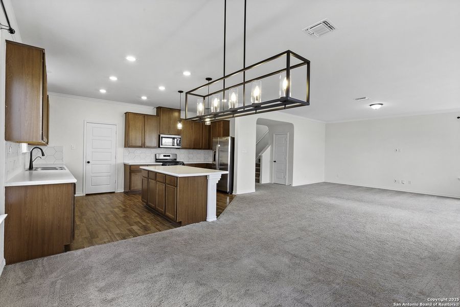Furnished interior view inside a new home in Knox Ridge, Converse (Image 10).