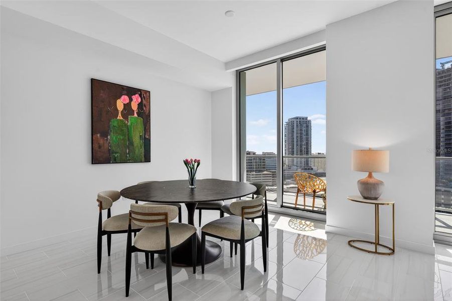 Furnished interior view inside a new home in , St. Petersburg (Image 18).