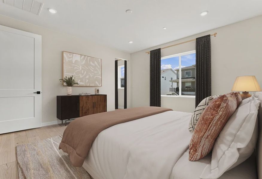 Homesite 8 Primary Bedroom - Virtually Staged - 16 of 20
