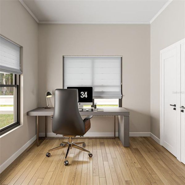 Furnished interior view inside a new home in , Winter Park (Image 6).