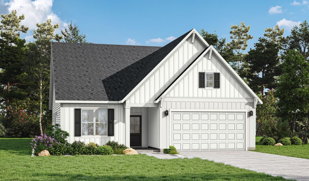 Representative exterior photo of a completed home built from the Tillery by Caruso Homes in Blue Run, Raleigh, NC (Image 31). Representative exterior photo of a completed home built from the Tillery by Caruso Homes in Blue Run, Raleigh, NC (Image 31).