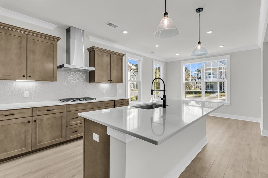 Furnished interior view inside a new home in Six Oaks, Summerville (Image 9).