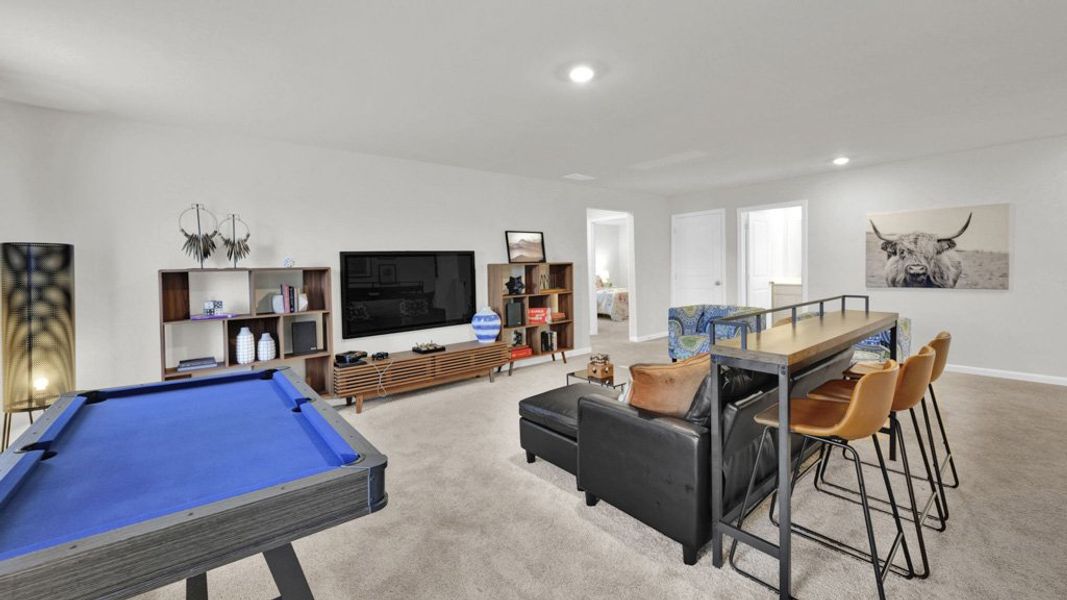 Furnished interior view inside a new home in Catlett Cove, Knoxville (Image 33).