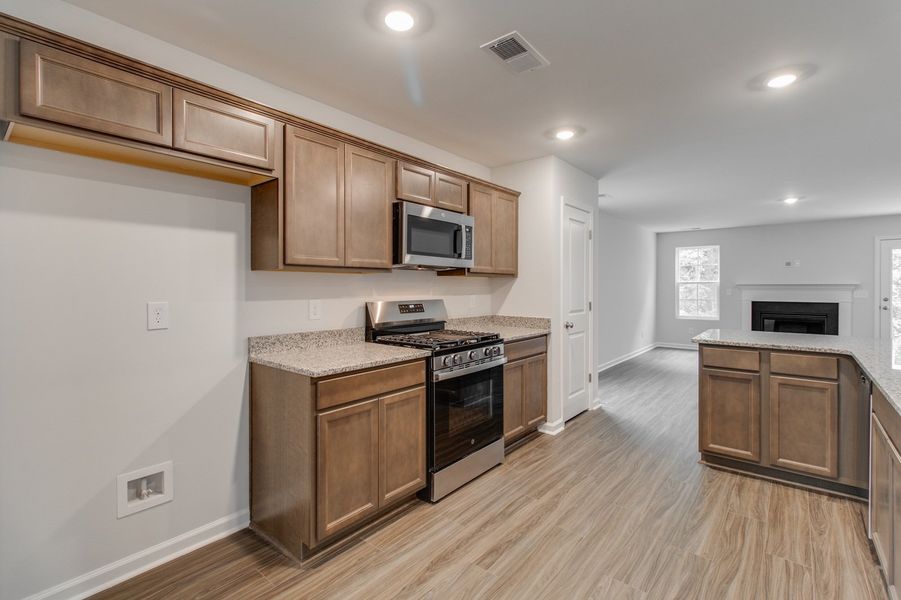 Furnished interior view inside a new home in Ellington, Elgin (Image 15).