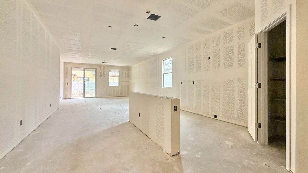 Kitchen and great room