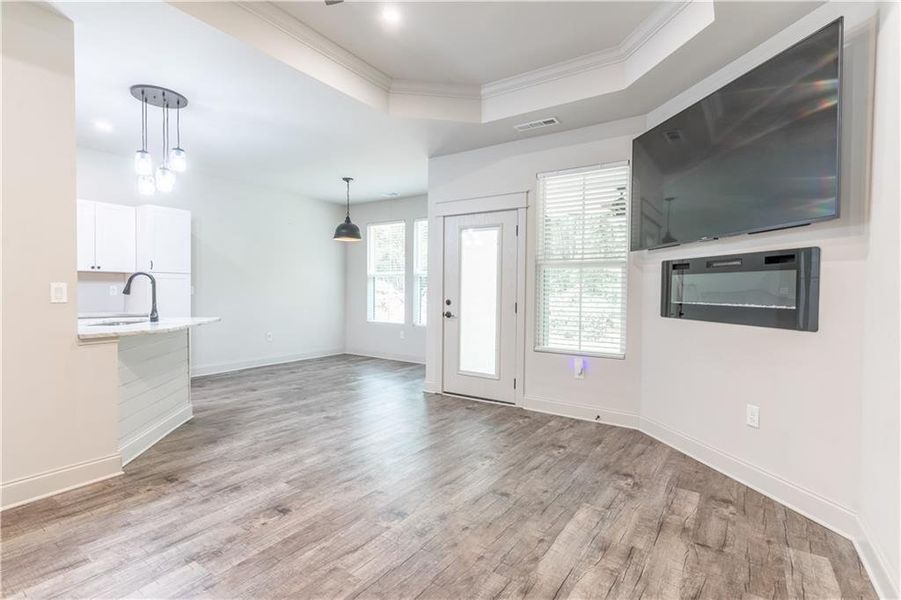 Spacious, unfurnished interior of a new home in , Commerce (Image 53).