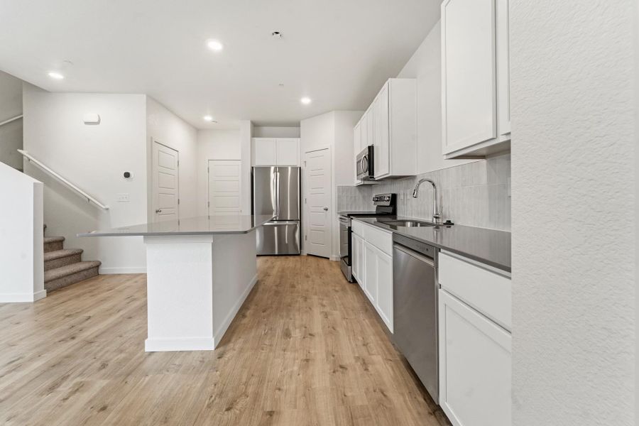 Furnished interior view inside a new home in Liberty Draw, Evans (Image 9).