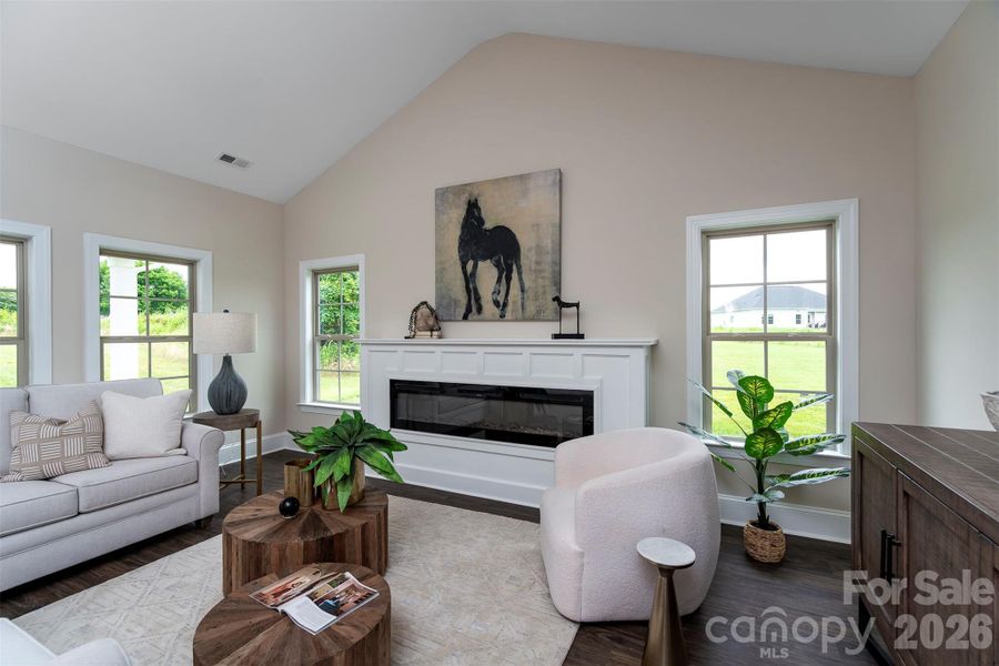 Furnished interior view inside a new home in , Monroe (Image 11). Furnished interior view inside a new home in , Monroe (Image 11).