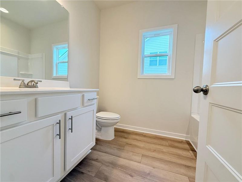 Furnished interior view inside a new home in Ponderosa Farms Reserve, Gainesville (Image 10).