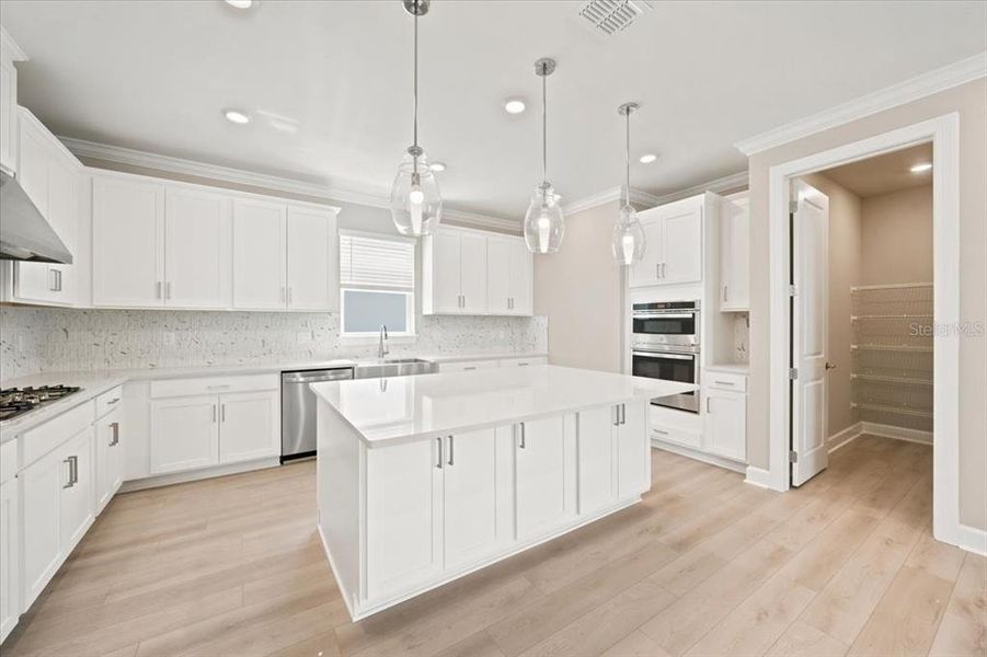 Furnished interior view inside a new home in Coasterra Community Group Page, Palmetto (Image 6).
