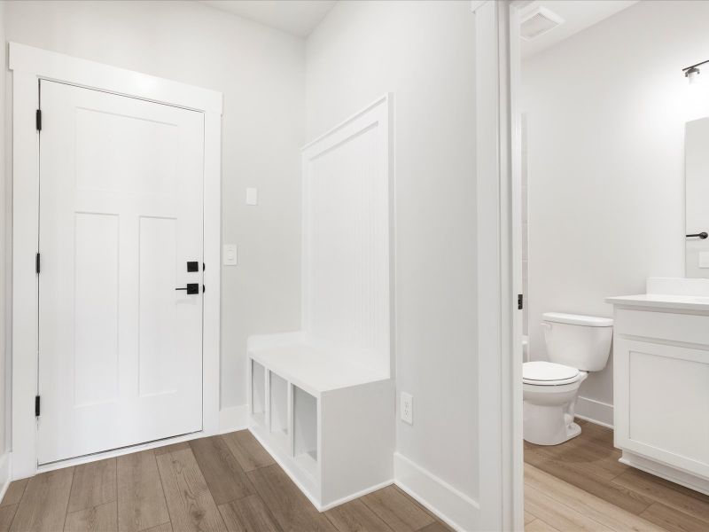 Furnished interior view inside a new home in Cedar Shoals - Signature Collection, Piedmont (Image 6).