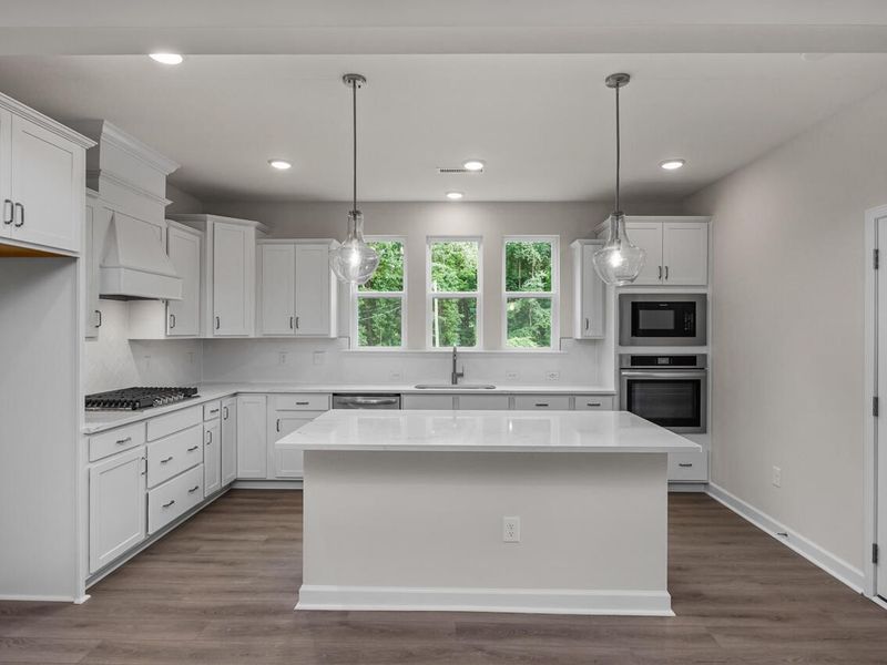 Furnished interior view inside a new home in Sage on North Main, Wake Forest (Image 5).