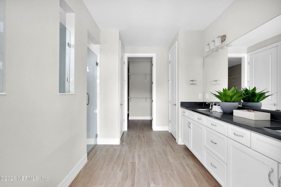 Furnished interior view inside a new home in , Yulee (Image 18).
