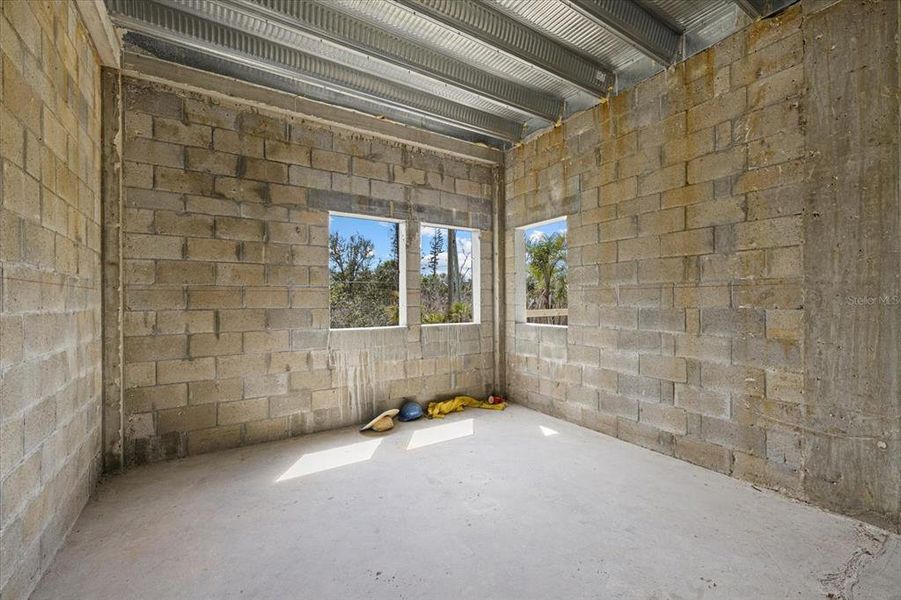 In-progress construction of a new home in , Sarasota, FL (Image 19).